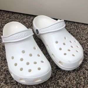 White Crocs